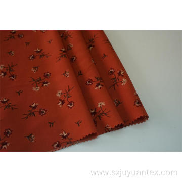 100% Polester Hammered Satin Printed Fabric